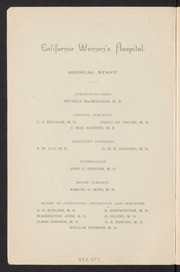 Twenty-third Annual report of the California Woman's Hospital