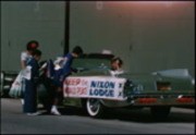 Nixon rally - BH California; Nixon-Eisenhower film; (?) school 1959