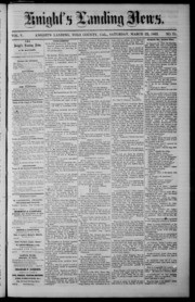 Knight's Landing News 1862-03-22