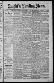 Knight's Landing News 1862-11-29