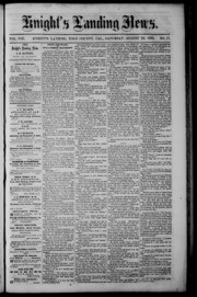 Knight's Landing News 1863-08-22