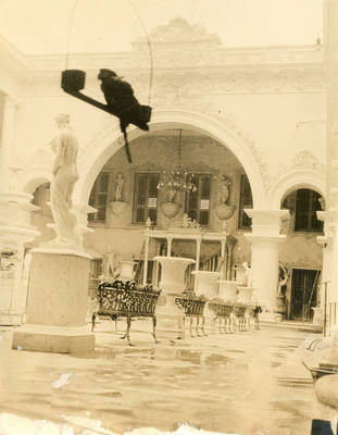 Courtyard, India, 1922