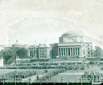 U.S. Signal Corps Soldier at Columbia University, 1917