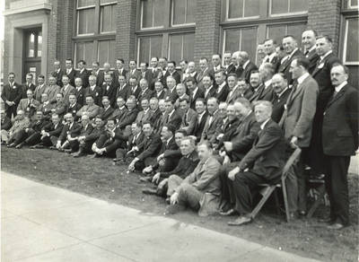 Group portrait, Society of Motion Picture Engineers, 1922