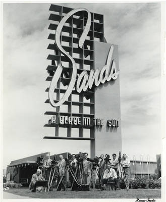 Cameramen, Sands Hotel, Los Vegas, Nevada