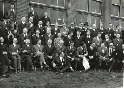 Group portrait, Society of Motion Picture Engineers, 1922