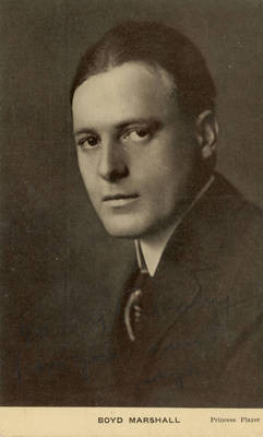 Actor Boyd Marshall