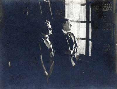 Production still from a silent film — Calisphere