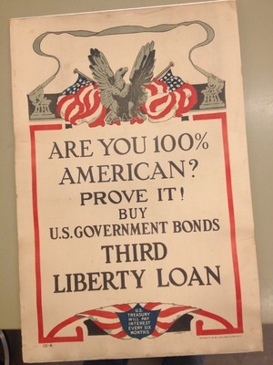 World War One American poster collection