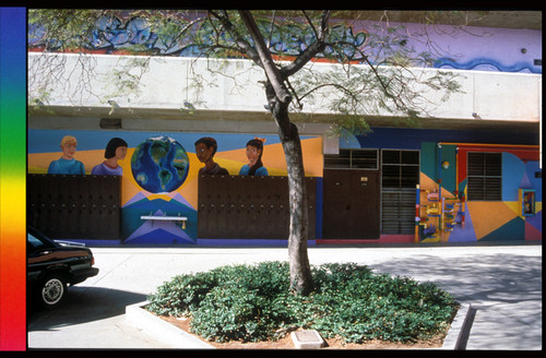 Wilson Academy Fountain Mural