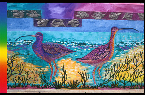 Santa Fe Wetlands Mural (detail)