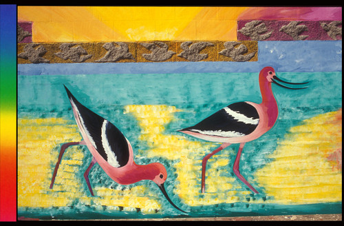 Santa Fe Wetlands Mural (detail)