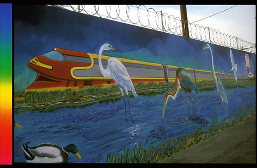 Santa Fe Wetlands Mural (detail)