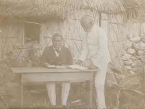 Two Kanak men, in New Caledonia