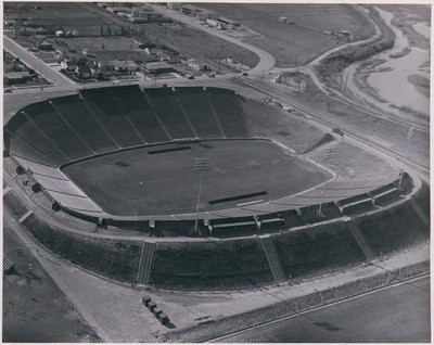 1950s: View from southeast