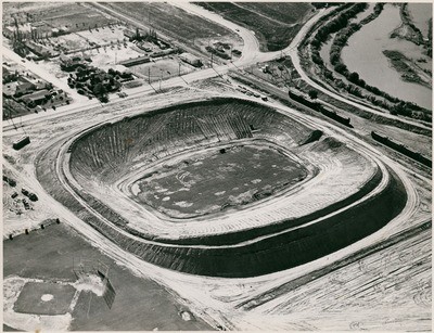 1950s: View from southeast