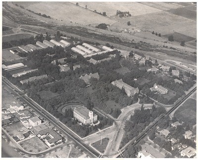 1940s: View from southeast