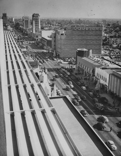 View of Wilshire Boulevard