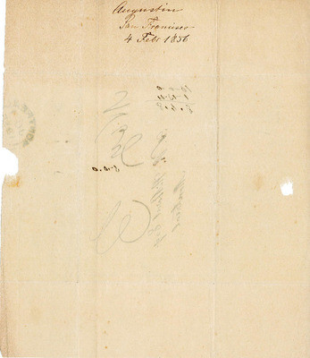 Letter from Augustin Hibbard to William Hibbard 1856 Feb. 4