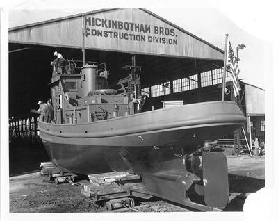 Shipbuilding Hickinbotham Bros.-Stockton- Miscellaneous photos of shipbuilding, Hickinbotham Bros., Construction Division