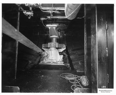 Shipbuilding-Stockton-Guntert & Zimmerman- Interior scenes of Guntert & Zimmerman Co., ship "White Star", twenty three views