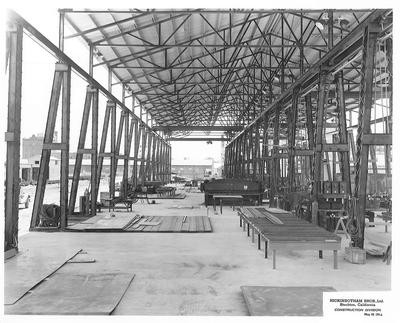 Shipbuilding Hickinbotham Bros.-Stockton- Miscellaneous photos of shipbuilding, Hickinbotham Bros., Construction Division