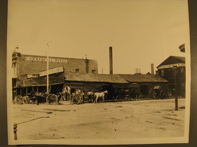 Stockton - Buildings: Commercial Hotel, Matteson and Williamson, Stockton Iron Works