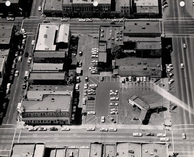 Stockton - Views - 1942 - 1959: Aerial, Weber Ave. and El Dorado St