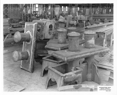 Shipbuilding Equipment and Supplies- Stockton- Ship fixtures on floor ...