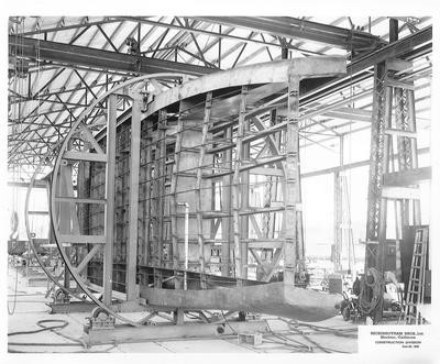 Shipbuilding Hickinbotham Bros.-Stockton- Miscellaneous photos of shipbuilding, Hickinbotham Bros., Construction Division