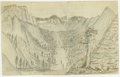 Sierra Nevada - Unidentified [Found with Yosemite Sketches]