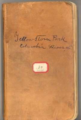 August 1885 [Journal 37]: Yellowstone Park, Columbia Park, etc