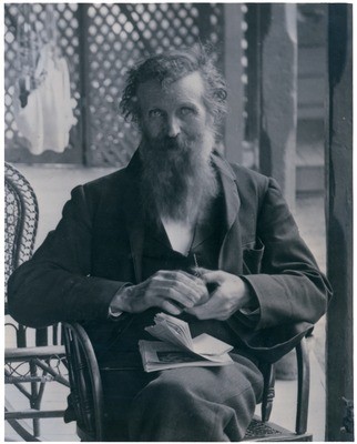 John Muir at home, Martinez, California