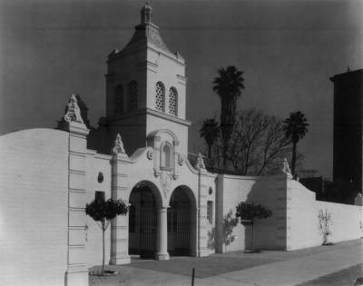 Chapman Park Hotel, Wilshire Boulevard, Los Angeles, 1934