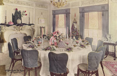 Mary Louise Tea Room, in the Barker Brothers Department Store in downtown Los Angeles, California