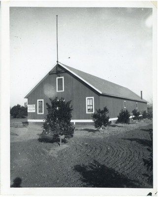 Chapman's first packing house, 1900