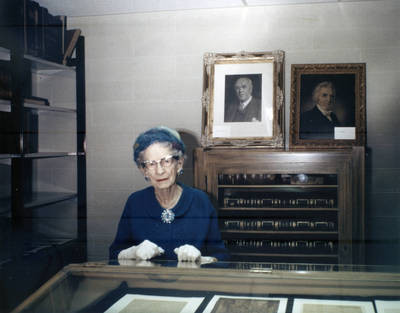 Clara Irvin Chapman, Thurmond Clarke Memorial Library Heritage Room, Chapman College, Orange, California