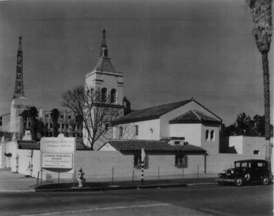 Chapman Park Hotel, Wilshire Boulevard, Los Angeles, 1934