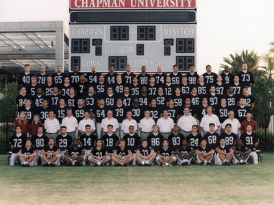 The 1994 football team, Chapman University, Orange, California