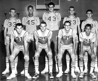 Chapman College Junior Varsity Basketball Team, Orange, California, 1965