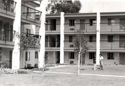 Davis Community Center and Apartments, Chapman College, Orange, California