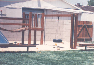 Chapman College Child Study Center play area