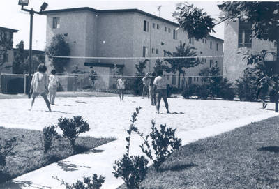 Davis Community Center and Apartments, Chapman College, Orange, California