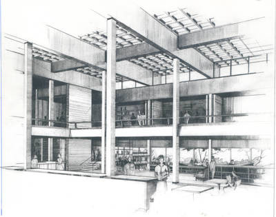Architectural rendering of the Argyros Forum