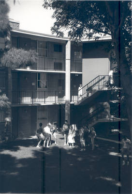 Davis Community Center and Apartments, Chapman College, Orange, California