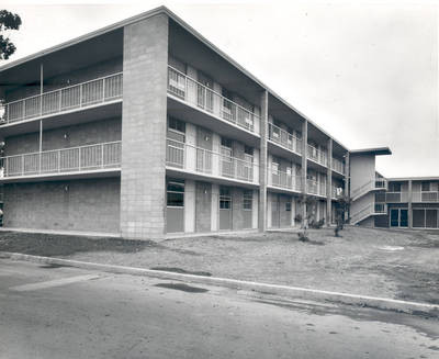 Davis Community Center and Apartments, Chapman College, Orange, California