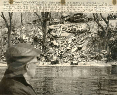 Trash on Rock River