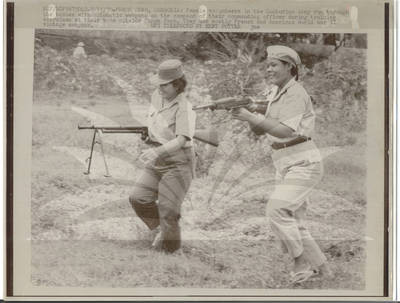 Female Cambodian Army Volunteers