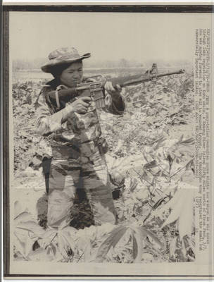 Cambodian Nurse in the Field