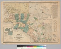 Map of the County of Los Angeles and parts of San Bernardino and San Diego Co's. : California / H.J. Stevenson, U.S. Dept. Surveyor
